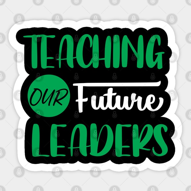 Teaching Our Future Leaders Sticker by Rebelion